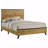 Queen Bed Frame, Natural Pine Panel