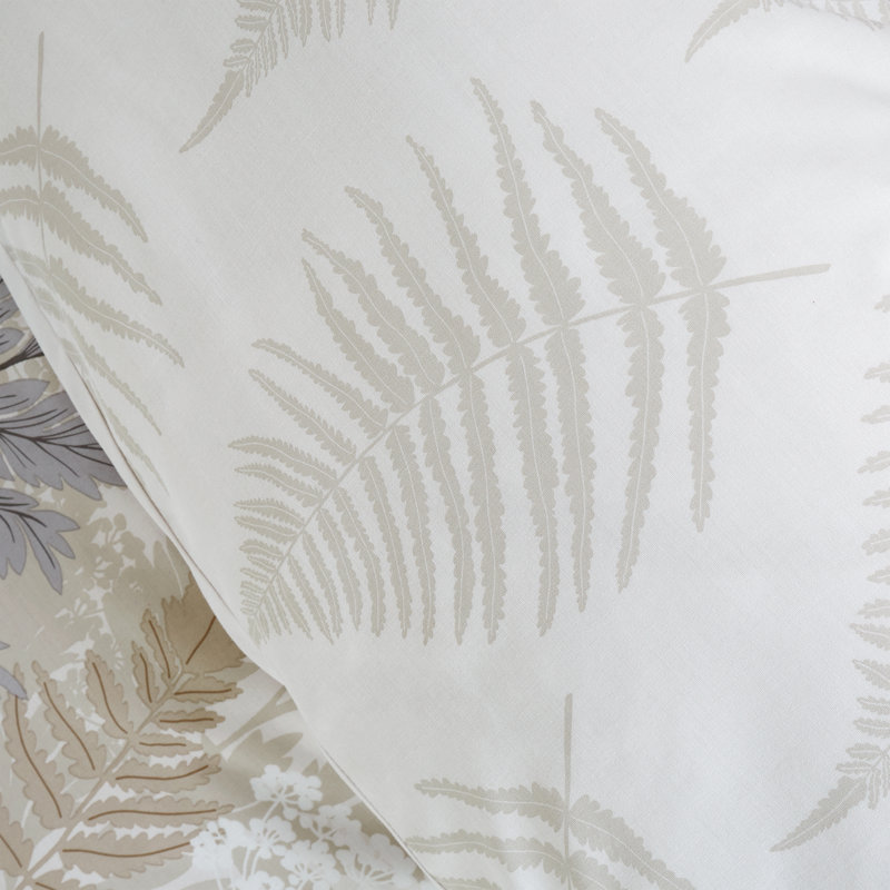 Floral Foliage Duvet Cover Set, Double - 2 Standard Pillowcases