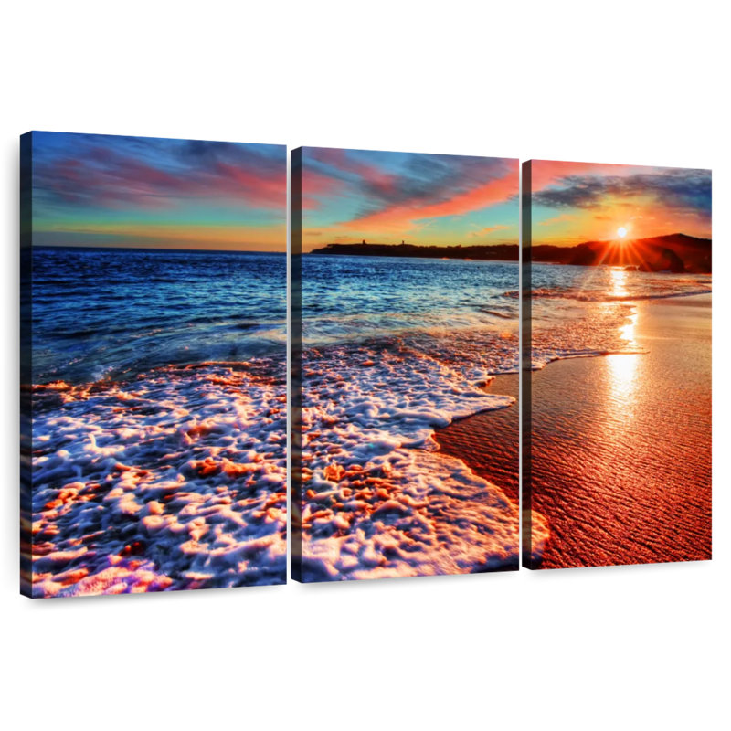 Gillard Coastal Sunset Glow, H 32 po x l 50 po