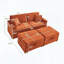 Canapé avec repose-pieds Fluffy-494124931