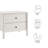 Emmeline Scalloped 2-Drawer Nightstand-106714577