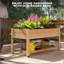 Wood Raised Garden Extension Kit