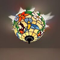 Tiffany Glass Flush Mount