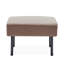 Repose-pieds carré en tissu avec quatre pieds-2090984589