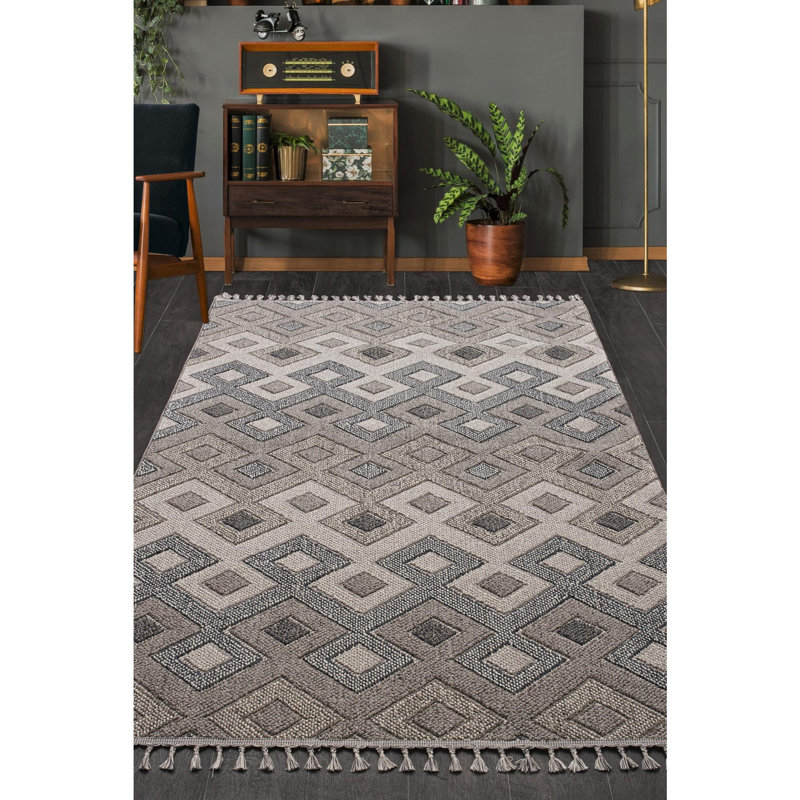 Ahisha Area Rug, Rectangle 80 x 150cm