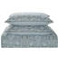 Ensemble d'édredon réversible en microfibre bleu Arezzo 6 pièces-75192511