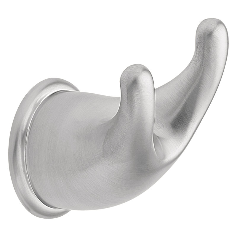 Mason Wall Mounted Robe Hook, Brushed Chrome