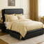 Lit plateforme tapissier avec rangement Senada-29210060
