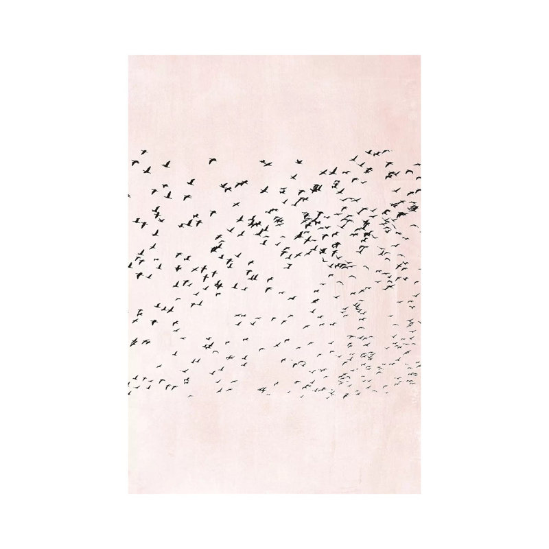 Moving On by Kubistika - Wrapped Canvas Painting, 20.32 cm H x 30.48 cm W