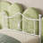 Anterrio Metal Open-Frame Bed with Butterfly Pattern Design Headboard and Footboard-2135558780-2135558436