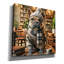 «Hipster Dog - French Bulldog» par Rey Klimt, art mural sur toile-1991595622