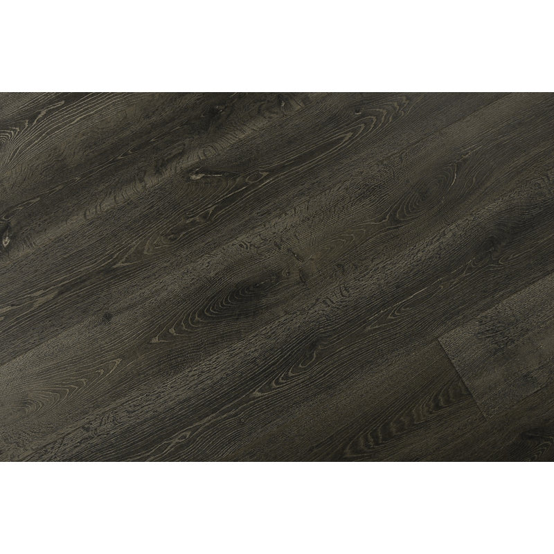 Plancher de bois franc d'ingénierie en chêne, Terre d'ombre Belhaven
