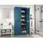 Armoire de rangement pour salle de bain et de buanderie 100% en bois massif Palace Imports, portes à panneaux surélevés, tablettes réglables, largeur 32 po, hauteur 71,5 po-105223959