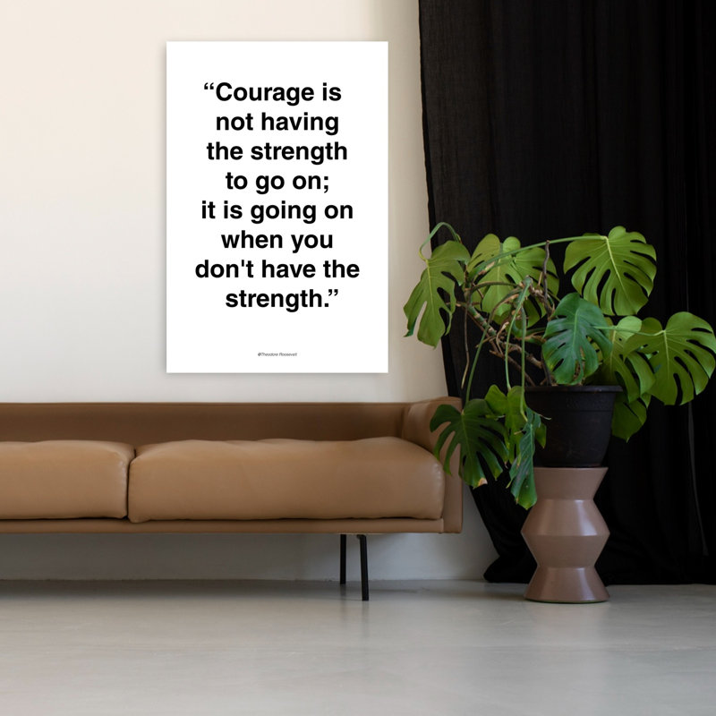 Art contemporain abstrait Courage, H 48 po x l 32 po