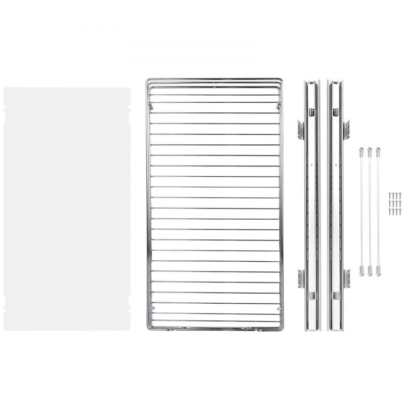 Organisateur d'armoire coulissant, tablettes coulissantes robustes, H 2,5 po x l 27,2 po x P 11,5 po