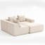 Canapé modulaire en velours côtelé Boneless-18501379