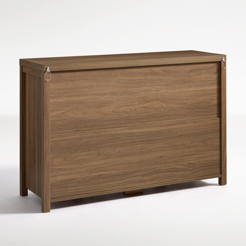 120 cm W Chest of 7 Drawers, Special Walnut