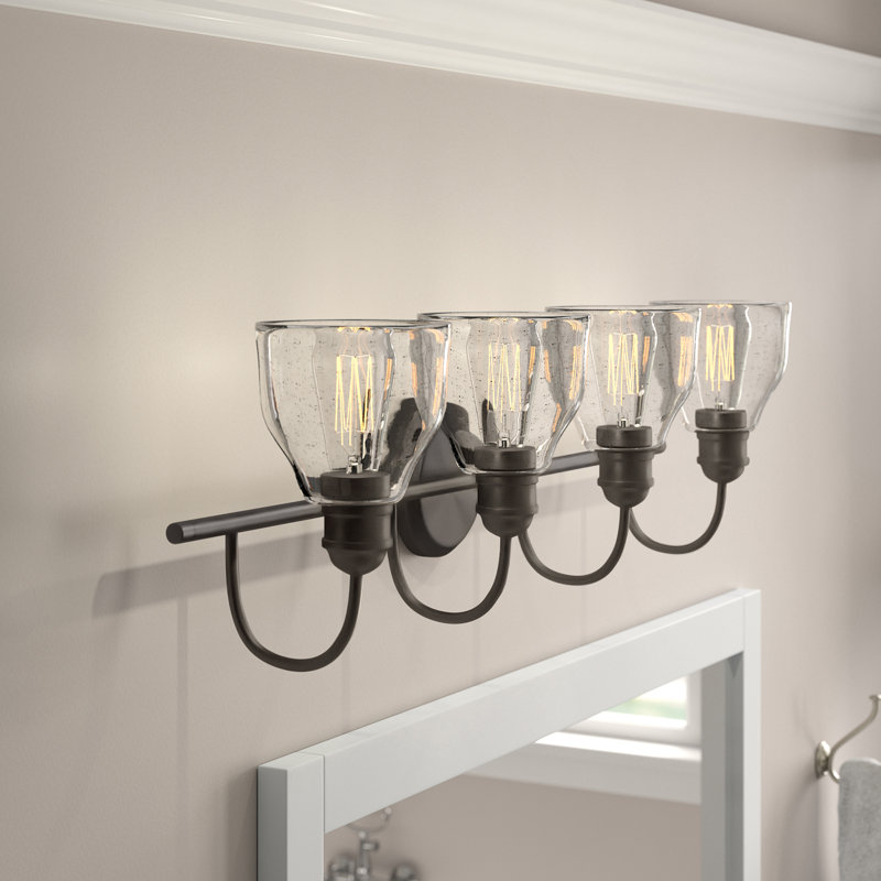 Antioch 4 - Light Dimmable Vanity Light, Old Bronze
