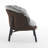 27.4" W Velvet Cotton Linen Removable Lounge Chair Accent Chair-1247396122