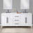 Adrienne 72" Double Bathroom Vanity with Quartz Top-95320182