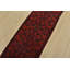 Tapis oriental rouge en laine noué à la main 1 pi 10 po x 4 pi Turkmen Turkmen