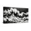 Motif de vagues tendance en noir et blanc-2030225788