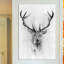 « Deer », reproduction d'art sur toile tendue-74309528-74309529-74309530
