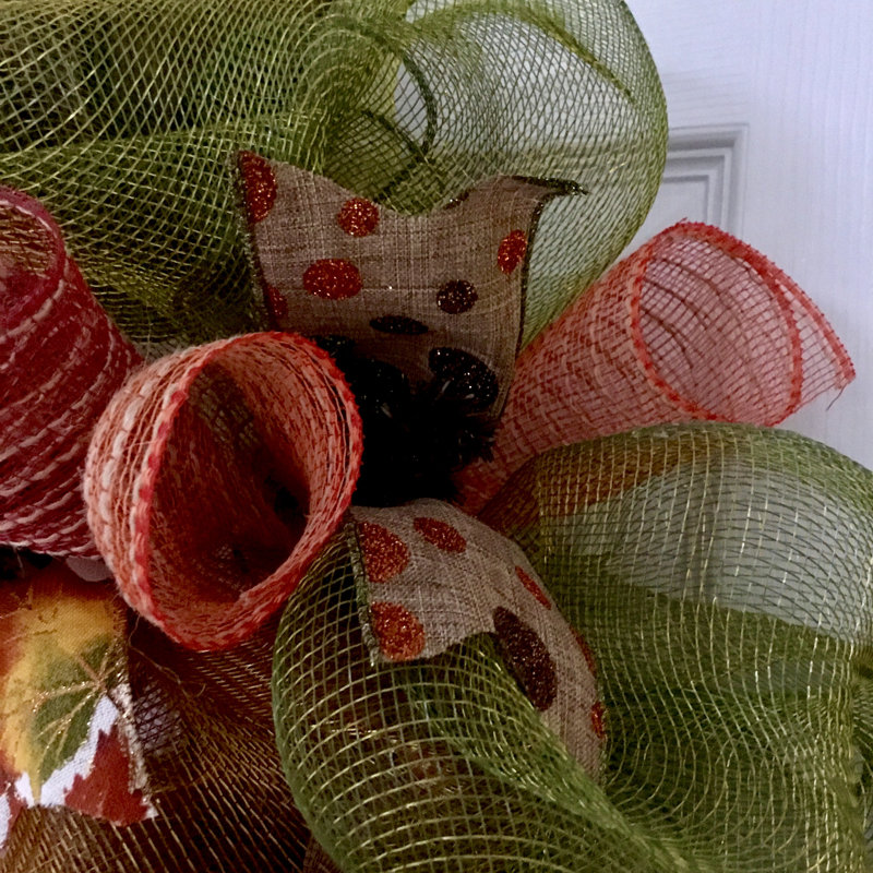 Couronne de bienvenue d'automne