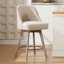 Tabouret de comptoir pivotant 26 po Makylia-1827823534