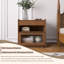 Table de chevet moderne Mid-Century avec station de charge-116145128