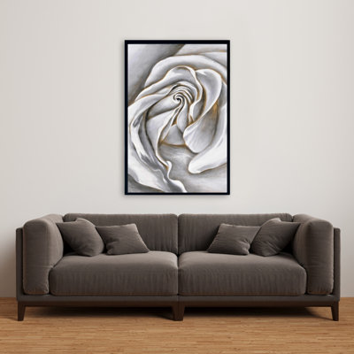 «White Rose Delicate» sur toile