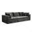 108.3*39.4"Modular Sectional Sofa Seat,Upholstered Compressed Couch