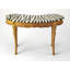 Luisa Fossil Stone Writing Desk