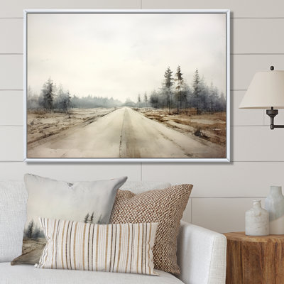 Moody Highway Road, paysage sur toile
