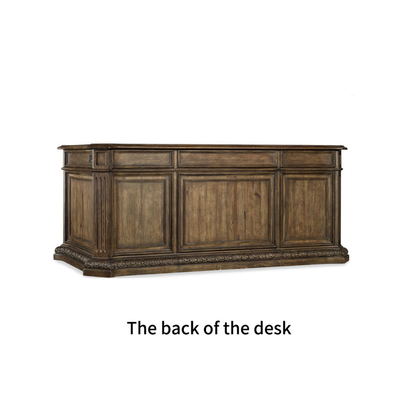 Bureau spacieux de style américain rétro