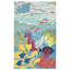 Tapis bleu touffeté à la main Hemsworth-890586795