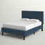 Upholstered Platform Bed-1224625804