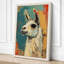 Serene Llama Modern - Wrapped Canvas-386963728-386963729