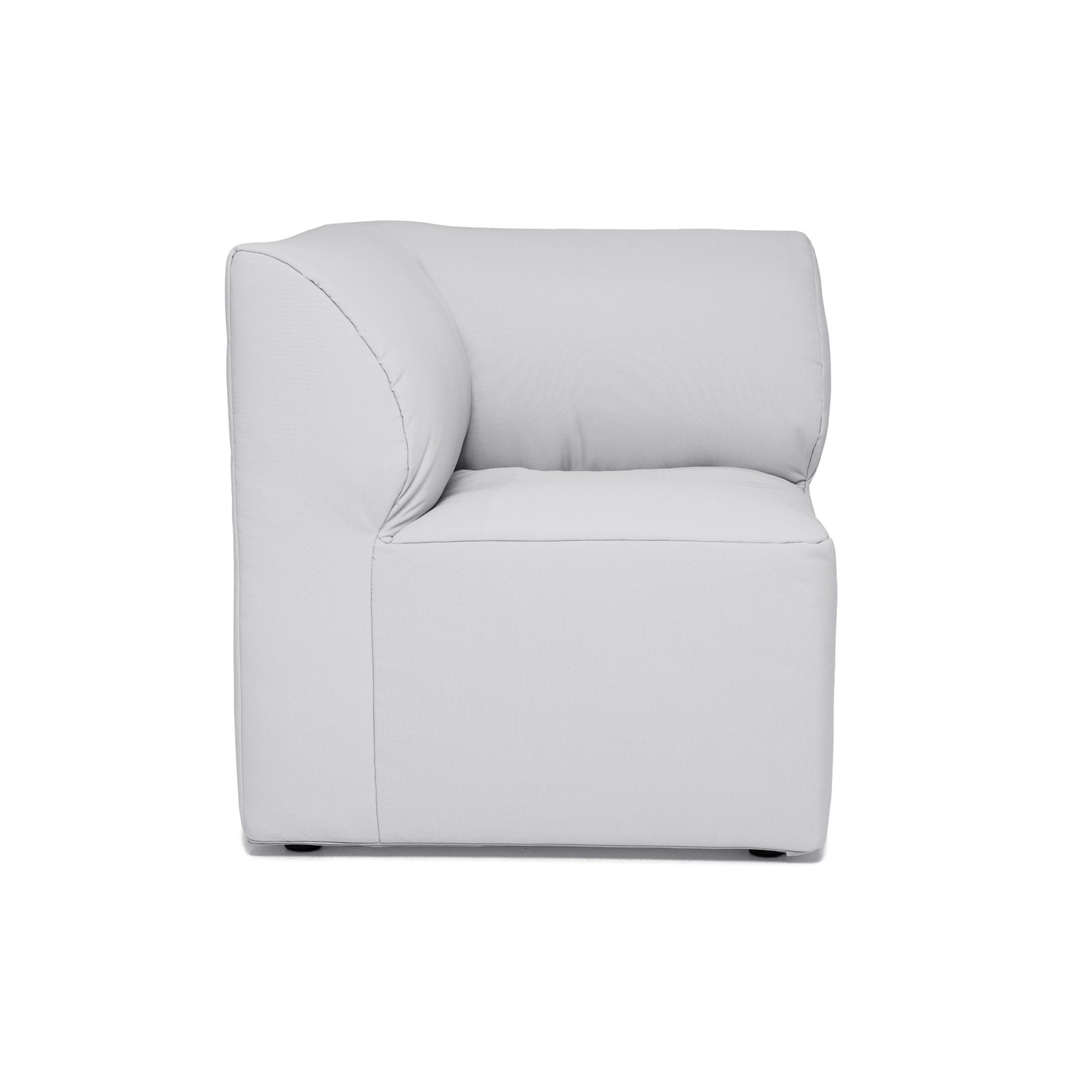 Big Joe Patio Corner Chair, Light Gray