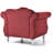 Farney Velvet Swivel Armchair-1524515542