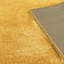 Natonia Shiny Shaggy Gold Area Rug-1344146749