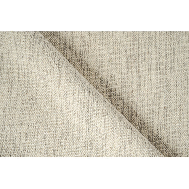 Chelsea Flatweave Wood Area Rug, Rectangle 2' x 3', Beige/Gray