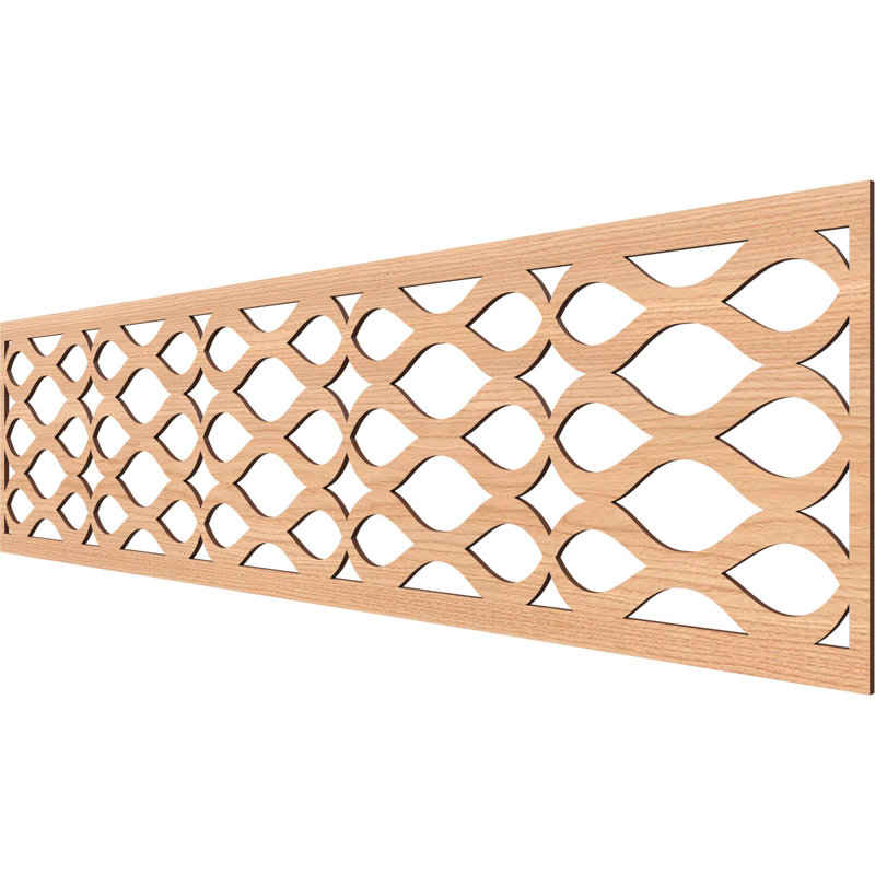 Moulure de panneau Somerset, Noyer blanc, H 12 po x l 47 po x P 0,375 po