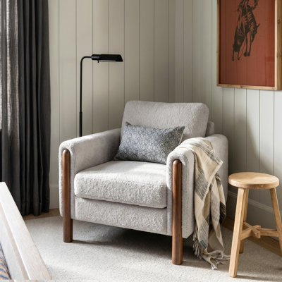 Chaise d'appoint rembourrée Arora