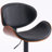 Swivel Adjustable Height Bar Stools PU Leather Counter Stools With Back For Bar, Kitchen And Dining Room-1662510090