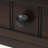 Barbe Narrow Console Table, Slim Sofa Table Sideboards Buffets with Three Storage Drawers and Bottom Shelf-1234531799