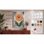 Orange Gerbera Study Botanical 1 Piece Wrapped Canvas Wall Art-1446701928-1446701935