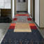 Hand Knotted Wool Area Rug in Black/Gray/Red/Beige-1511941140