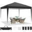 Pavillon de jardin escamotable pliable 10 x 10 pi avec 4 sacs de sable, Pavillon de jardin étanche UV 50+-99468327