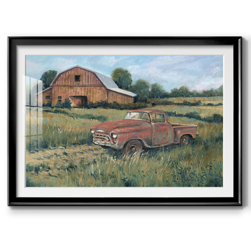 Rusting Away I, reproduction d'art encadrée, Noir, H 30 po x l 44 po x P 1,5 po